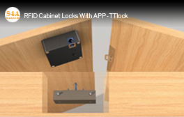 Kunci Kabinet RFID Dengan APP TTlock