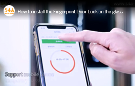 Bagaimana cara memasang kunci pintu sidik jari di pintu kaca?